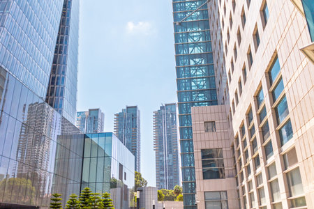 Modern architecture. Urban panorama.