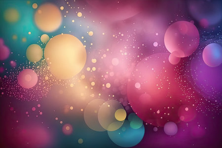 Abstract colorful bokeh background. Vector illustration. Eps 10.の写真素材