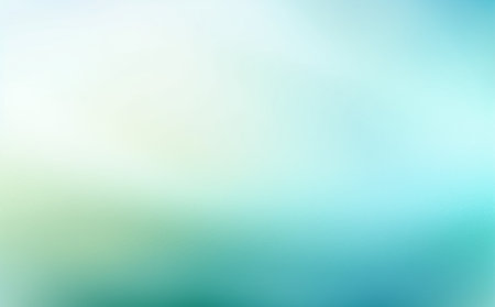 Abstract blurred blue and green background with copy space for your design.のイラスト素材