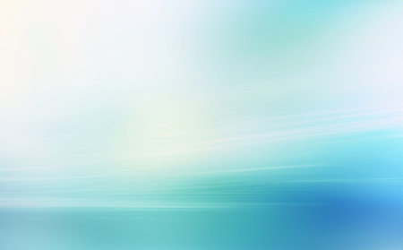 abstract background with smooth lines in blue and turquoise colorsのイラスト素材