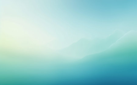 Blue and white gradient abstract background, Colorful pastel design, green gradation backdropのイラスト素材