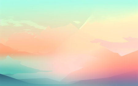 colorful abstract gradient background for design as banner, ads, and presentation concept, gradition backgroundのイラスト素材