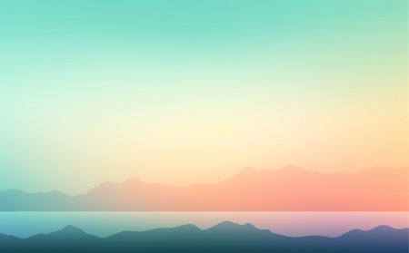 colorful abstract gradient background for design as banner, ads, and presentation concept, gradition backgroundのイラスト素材