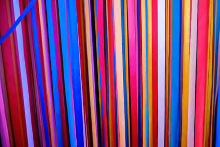 Blurred background of abstract colorful stripesの写真素材