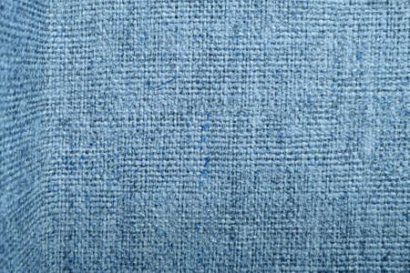Corner of painted blue wall, structural textureの写真素材