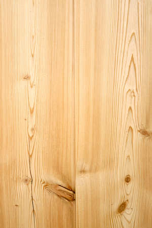 Texture of wooden board with fresh clean saw cut, closeup backgroundの写真素材