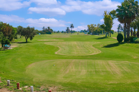 Great Golf course in Tunisia, Sousse, El Kantaoui 06 19 2019のeditorial素材