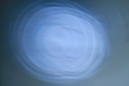 Abstract blurred background of circles of light on the wall