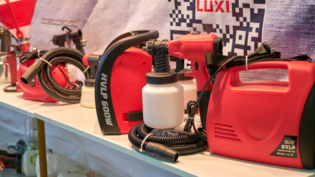 Exhibition of professional tools for work, repair and construction Mitex - Moscow, Russia, November 09, 2022のeditorial素材