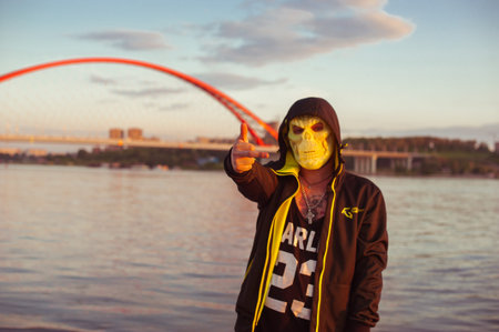 The guy in the mask
