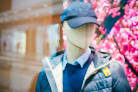 abstract background blur dummyの写真素材