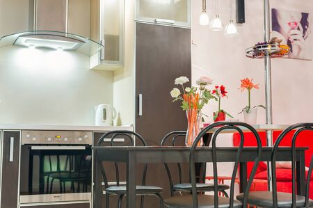 Russia, Novosibirsk - June 25, 2017: interior room apartment.のeditorial素材