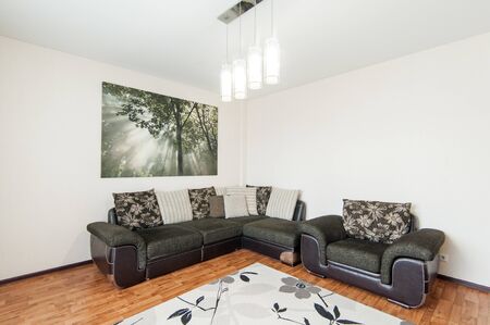 Russia, Moscow- June 05, 2019: interior room apartment. standard repair decoration in hostelのeditorial素材