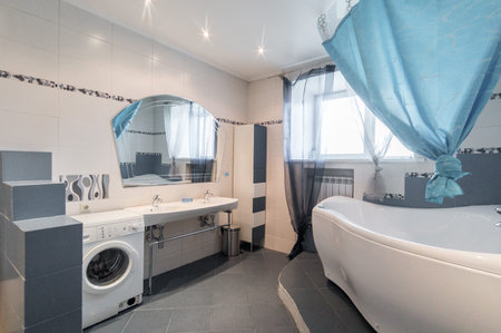 Russia, Moscow- June 10, 2019: interior room apartment. standard repair decoration in hostel....