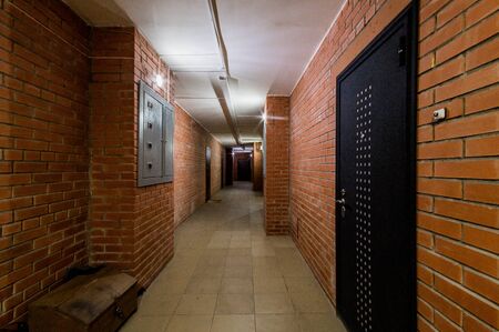 Russia, Moscow- July 08, 2019: interior. public place, staircaseのeditorial素材