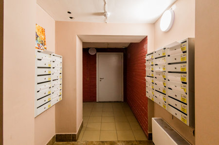 Russia, Omsk- August 02, 2019: interior public place, staircase