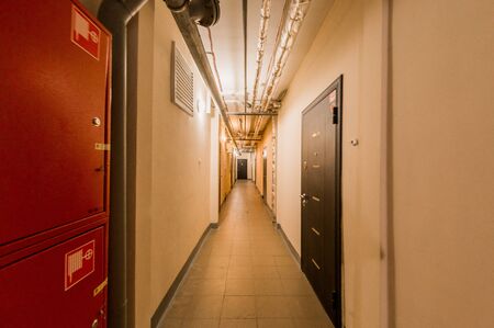 Russia, Moscow- August 05, 2019: interior room Russia, Moscow- August 05, 2019: interior room public place, staircaseのeditorial素材