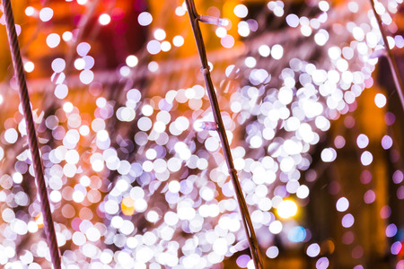 MOSCOW- December 20, many lights in the Gorky recreation park in Moscow, a popular touristic place, on December 20, 2013 in Moscowのeditorial素材