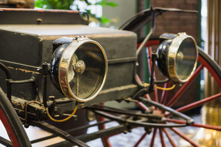 Museum of Technology Vadim Zadorozhnogo - Russia's largest private museum of art (retro cars, motorcycles and military equipment) located near Arkhangelskoye in the Krasnogorsk district of Moscow region, founded in 2005, noteworthy are the oldest in the Rのeditorial素材