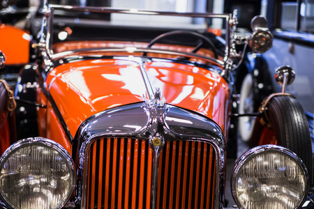 Museum of Technology Vadim Zadorozhnogo - Russia's largest private museum of art CHRYSLER CM6. Russia, Moscow, 24 January 2015のeditorial素材