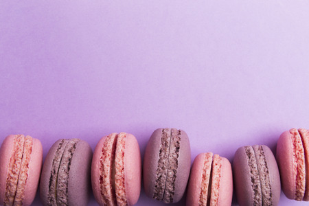 bright fragrant dessert on a bright background sweet treatの写真素材