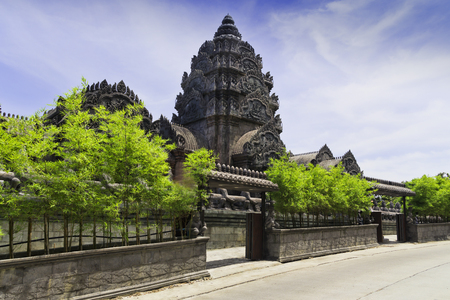 beautiful hotel "Le Palais Hotel"built in honor of the faith of the parents of the Creator similar to the temple in Indonesia is open from 30 June 2017 2 July 2017 Thailand Koh Phanganのeditorial素材