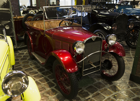 Museum of Technology Vadim Zadorozhnogo - Russia's largest private museum of art Alfa Romeo 2500 ss. Russia, Moscow, 24 January 2015のeditorial素材