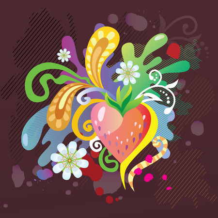 Abstract colorfull designのイラスト素材