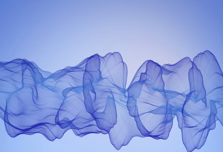 Blue abstract smoky background