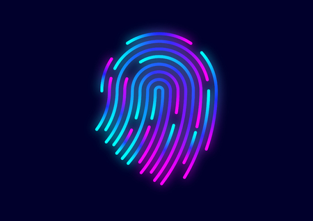thumbprintのイラスト素材