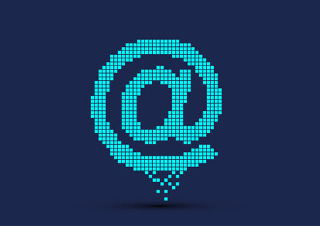 Dot composed intenets sphere,Internet technology backgroundのイラスト素材