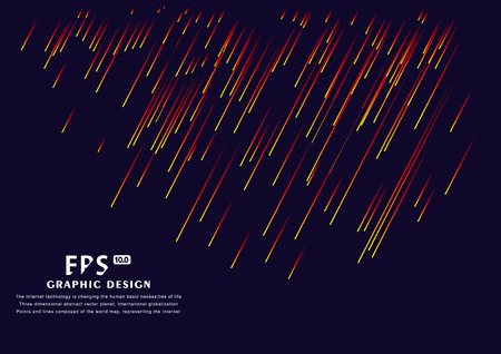 Lines composed of glowing backgroundsのイラスト素材
