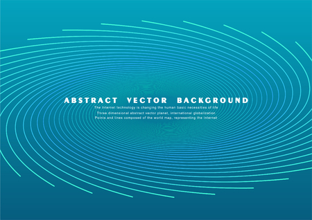 Abstract vortex vector illustrationのイラスト素材