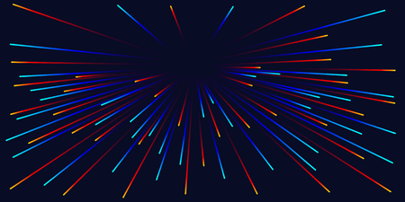 Lines composition of glowing background abstract background illustrationのイラスト素材