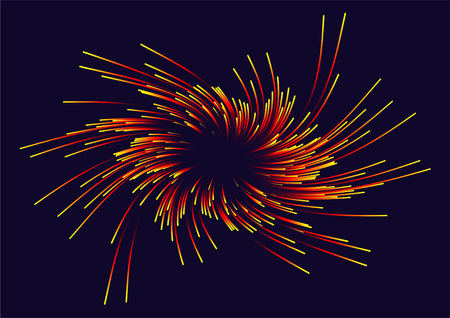 Lines composed of glowing backgrounds, abstract vector backgroundのイラスト素材