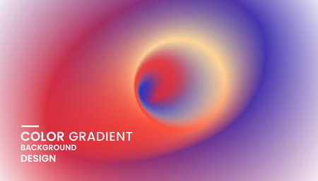 Colorful gradient fashion abstract wallpaper, dynamic gradient fluid background imageのイラスト素材