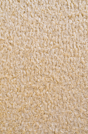 The texture of beige wool fabric.の写真素材