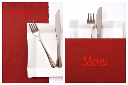 Restaurant menuの写真素材