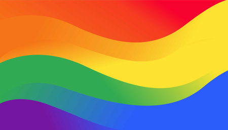 LGBTQ pride backgrounds are good for banners, backdrops, flags etcのイラスト素材
