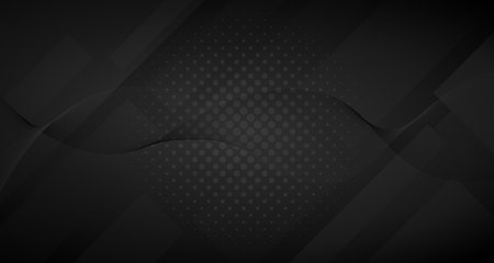 Dark abstract background with halftone dots. Vector illustration for your designの写真素材