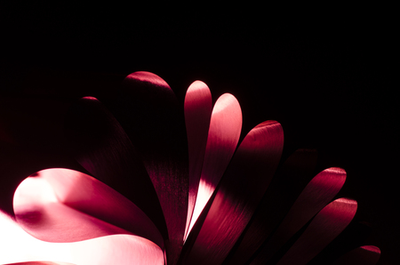 Colorful Valentines day heart.の写真素材