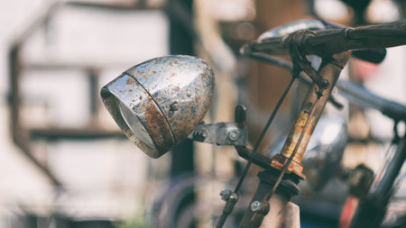 old bikeの写真素材