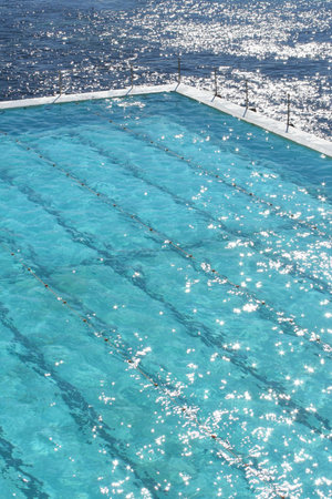 Bondi Icebergs ocean swimming pool, Bondi, Sydney, Australia
