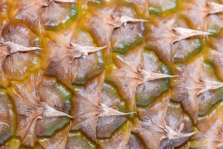 Macro shot of pineapple with visible presnce of moldの写真素材