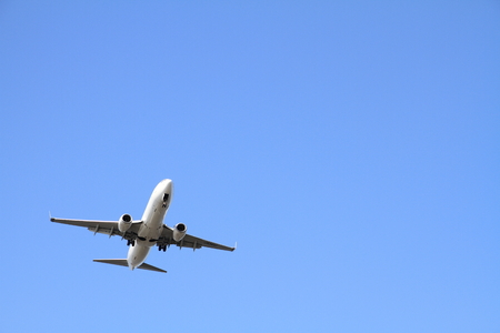 Landing airplaneの写真素材