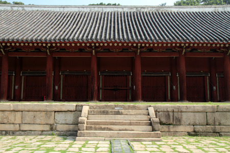 Jongmyo in Seoul, Koreaの写真素材