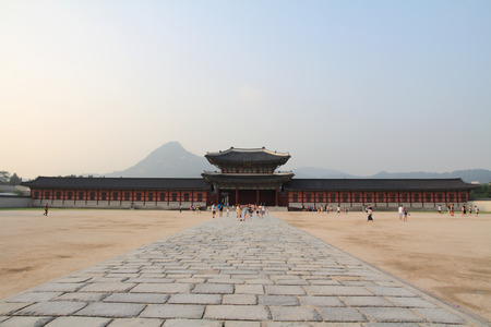 Gyeongbokgungの写真素材