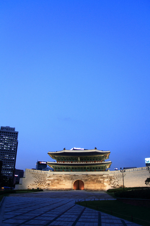 Namdaemun in Seoul, Koreaの写真素材