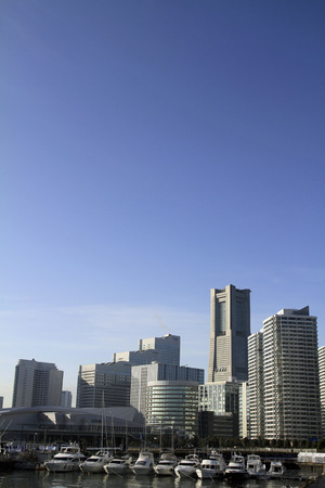 Yokohama minatomirai 21のeditorial素材