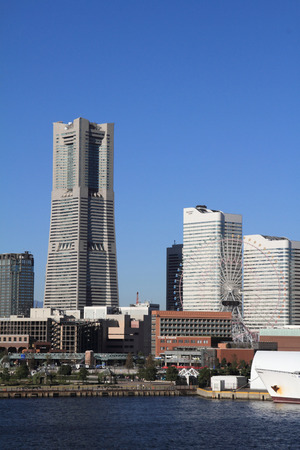 Yokohama landmark towerのeditorial素材